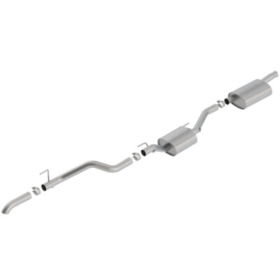 Borla 140808 Touring Stainless Cat Back Exhaust for 20-22 Jeep Gladiator 3.6L V6