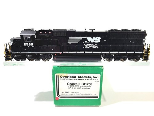 Overland OMI NS EMD SD70I Norfolk Southern #2565 HO modelo de latón #6147 CP | Zustand: Used