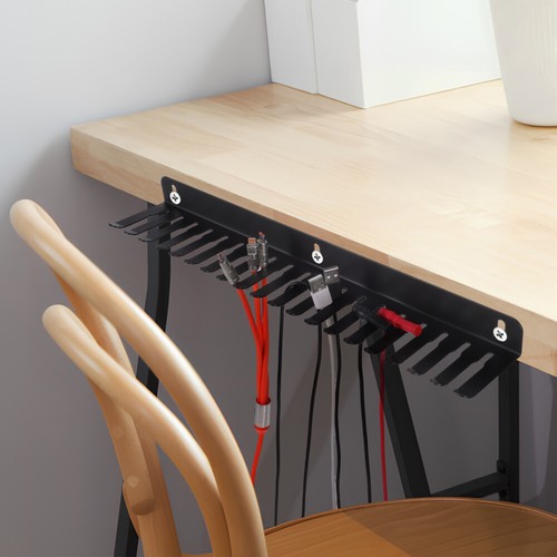 Slot Storage Rack Cable Holder Wire Storage Organizer Wall Mount Cable - Afbeelding 10 van 11