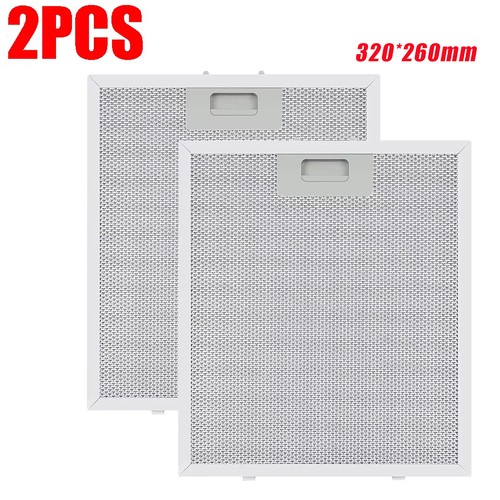 Filtri Per Cappa Da Cucina, Rete Metallica, 2 Pezzi, 320x260 Mm - Foto 8
