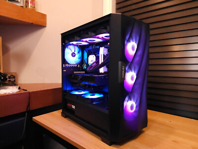 New ELITE Gaming PC I9-13900kf, 4TB SSD NVMe, RTX 4070, 64GB DDR5 Ram BEAUTIFUL!