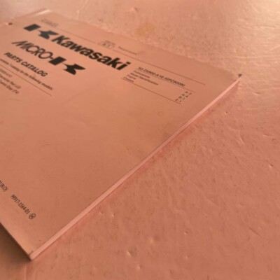 Kawasaki GPZ900R Genuine ZX900A10 Parts List Manual Used | eBay