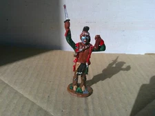 Valiant or similar, American Indian Warrior, well painted 54mm lead, PP