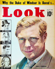 Look Magazine August 30 1938 Duke of Windsor Charlie McCarthy Jack Dempsey