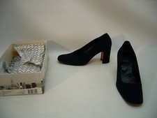 DKNY Ladies Shoes Classic Pump 7.5B Black K473238 Cotton Crepe