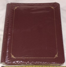 Creative Memories Expandable Scrapbook Album 8 x 10 Burgandy New Sealed