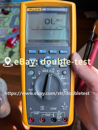 Fluke 289 True RMS Industrial Logging DMM Digital Multimeter with leads/nice#pr - Picture 2 of 8