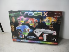 k147 Laser X 4 Pack Blaster Laser Toy Game 4 Player Laser Gaming Factory Sealed