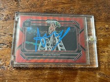 Austin Theory IP Signed Prizm Card Psa Dna Autographed WWE