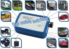 Optosafe Alphaguard mobile GSM alarm system / GPS tracker, via app or SMS NEW !