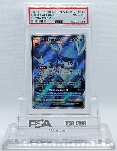 Glaceon-GX graded PSA 8 for sale on eBay