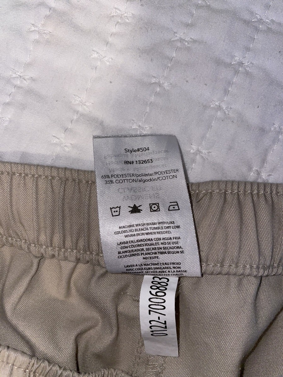 Khaki Wonderwink scrub pants - Women's Small | eBay