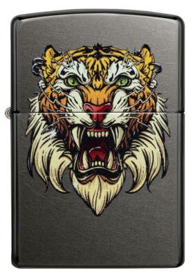Zippo Windproof Lighter With Color Image Sabertooth Tiger, 49263, New In Box