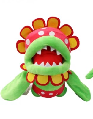 Super Mario Petey piranha plant Stofftier Plüsch Figur 16 cm NEU