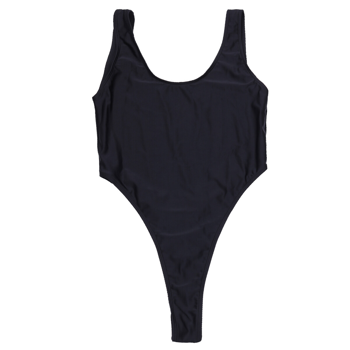 Side Boobage Swimsuit Sexy Women One Piece Bodysuit Swimwear High Cut ...