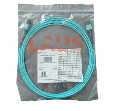 Cavo MPO Fibra Ottica Corazzato 3M - 7 Fibre Tipo A OM3, Maschio-Femmina, Per Estensioni HDMI 8K E Installazione A Muro