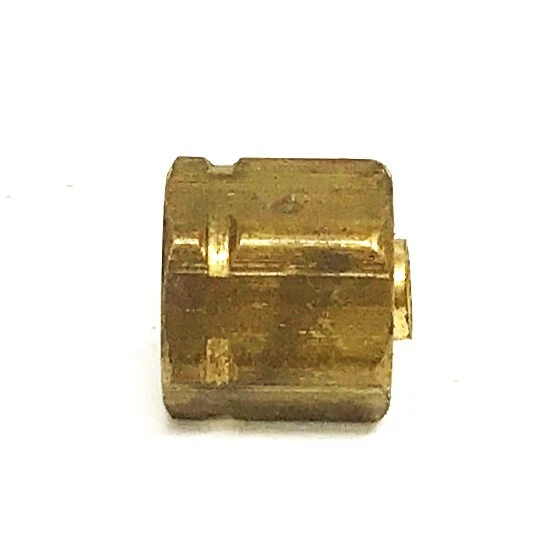 Unbranded Brass Compression Tubing Hex Nut [Lot of 110] NOS - Image 2 of 4