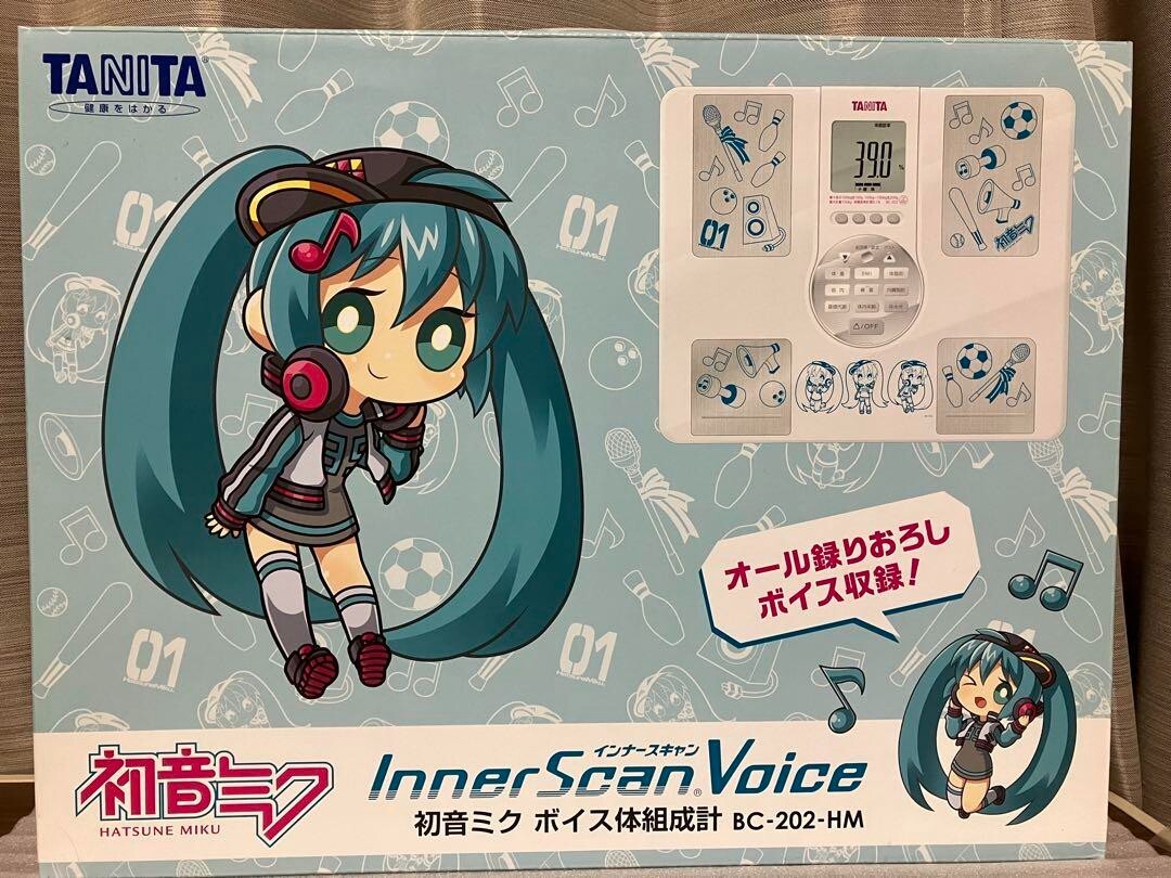 初音ミク ボイス体組成計 BC-202-HM