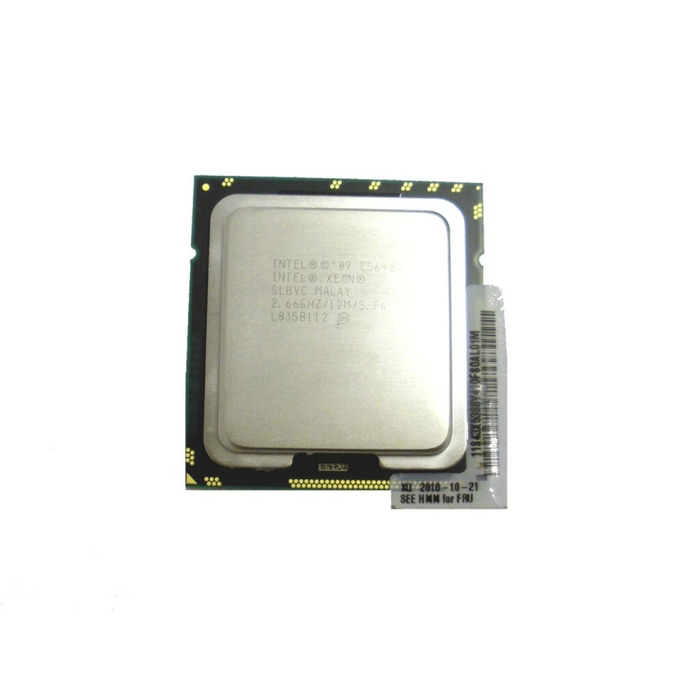 IBM 43X5388 Processor 4-Core Intel SLBVC - Image 3 of 4