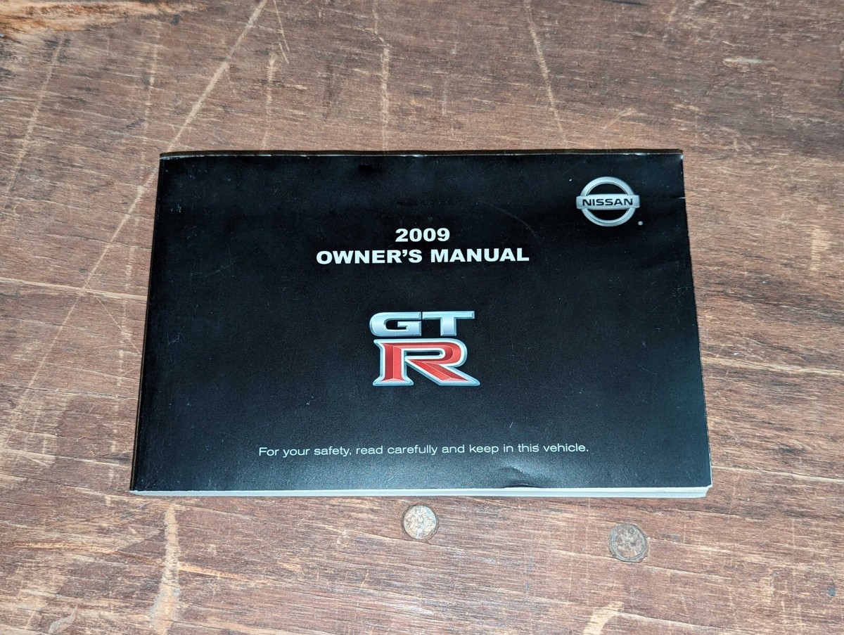 NISSAN GT-R オーナーズマニュアル 2009 Nissan GT-R Coupe Owner Operator Manual User Guide Premium