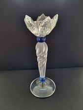 ** SWAROVSKI * Kerzenständer / Halter blau  207012  * in OVP  mit Zertifikat **