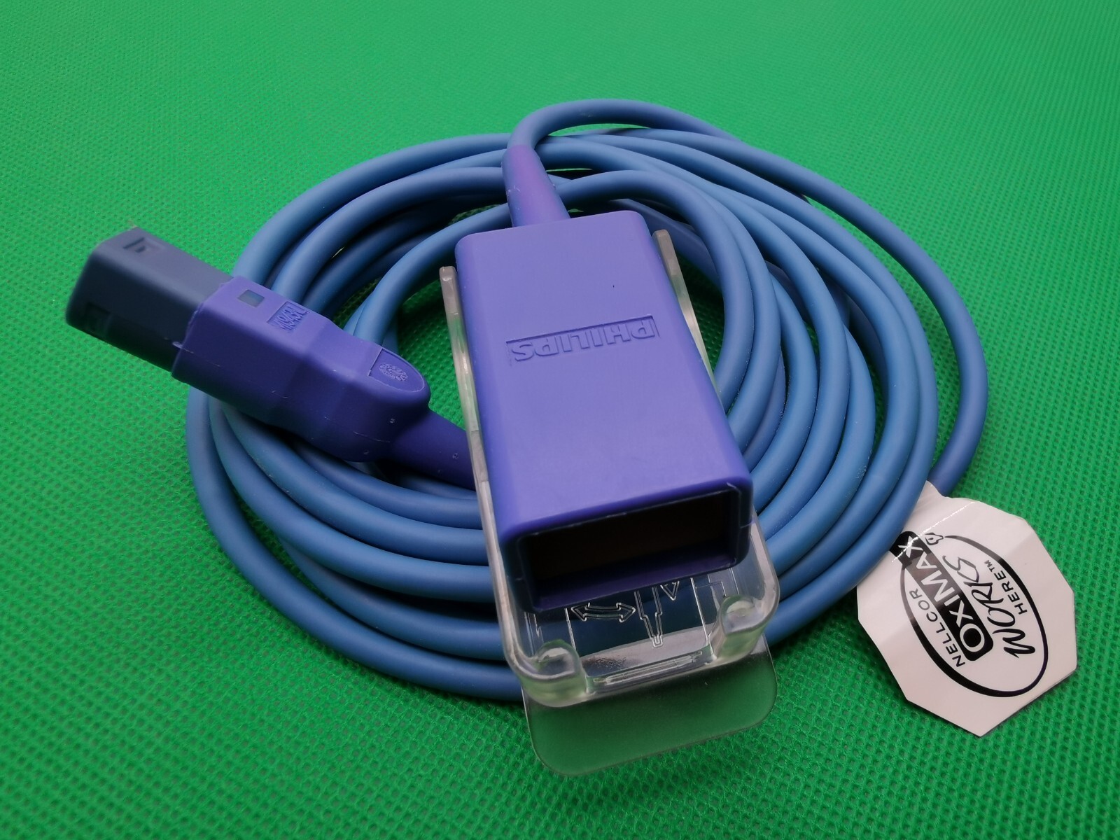 Philips M1943NL 989803136591 SpO2 Adapter Extension Cable Oximax 