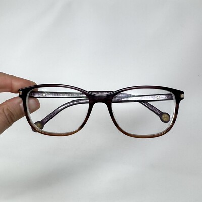 Carolina Herrera Eyeglasses VHE774K COL.0ACL Frames 50 16 135 Flex Hinges W Case CAROLINA HERRERA Eyeglasses VHE774K COL.0ACL Frames 50 [] 16  main image 3