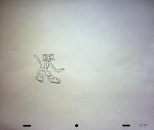 The Pink Panther 2 Film BOB KURTZ Opening Production Hand Drawn Pencil