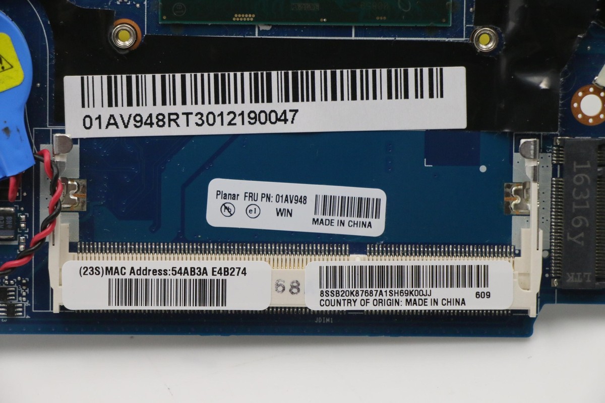Original LENOVO ThinkPad YOGA 11E 3rd 20G8 20GA I3-6100U