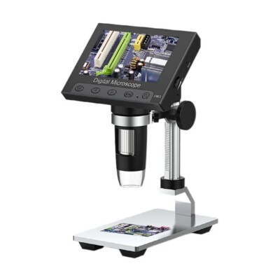 DM3 1000X Metal Lifting Bracket High-definition 4.3inch Digital Microscope