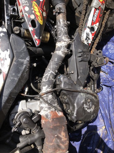 2008 Husqvarna Sm610 Supermoto Leo Vince Full Exhaust Pipe - Picture 5 of 5