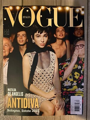 VOGUE ITALIA Magazine August 2022 MATILDA DE ANGELIS ANTIDIVA