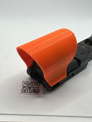 3D Printed Cmore Shade. Black, Blue, Red, Purple & Orange available.