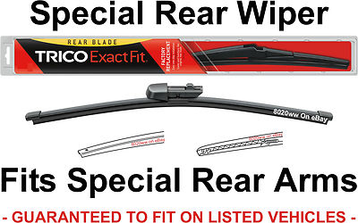 TRICO 11-H 11'' Rear Wiper Blade fits Push Button / Trunion Special Rear Arms 11H