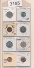 COLOMBIA    - DEALER  LOT OF COINS - 8 coins IN HOLDERS - #3195