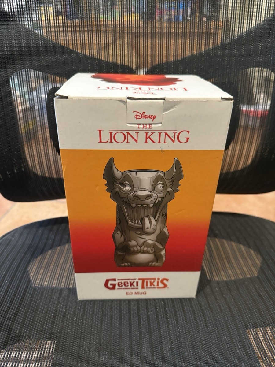 NEW NIB Geeki Tiki Disney The Lion King Ed the Hyena Ceramic Mug