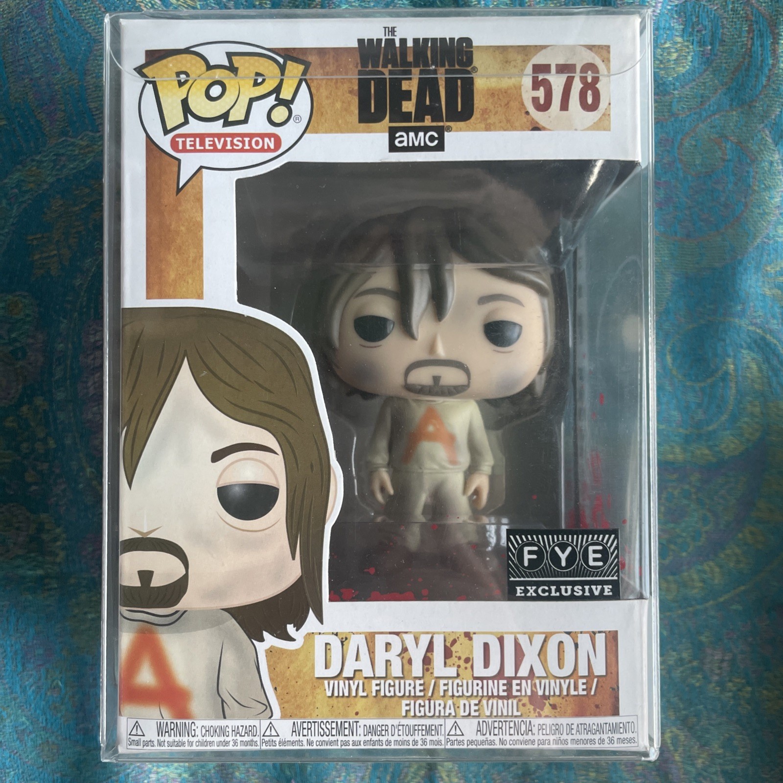 Funko Pop #578 DARYL DIXON Prisoner FYE Exclusive Walking De