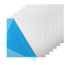 6 Pack 5052 Aluminum Plate 12  x12  x1/64  0.02   Aluminum Sheet Thin Metal Pla...