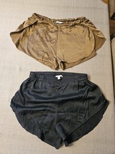 Lunya Washable Silk Sleep Shorts Lot of TWO size Small