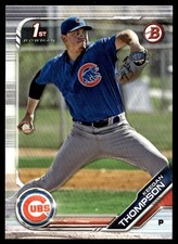 2019 Bowman Prospects Keegan Thompson Chicago Cubs #BP-90