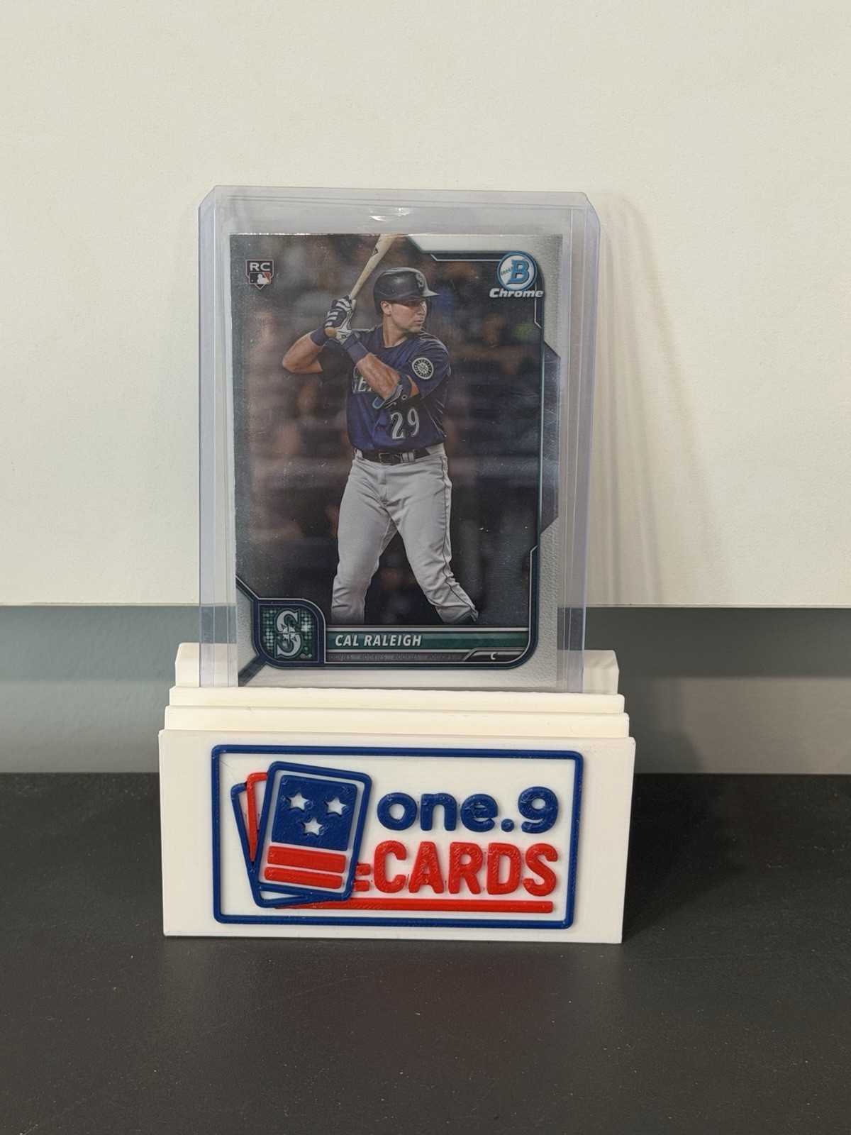 2022 Bowman Chrome Cal Raleigh RC #51 Seattle Mariners