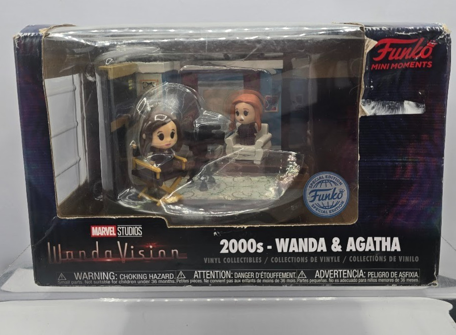 Funko WandaVision Mini Moments - 2000s Wanda & Agatha- unopened box