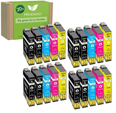 Patronen XL für Epson Stylus SX 200 SX 205 SX 210 SX 215 SX 218 T0711-0714 T0715