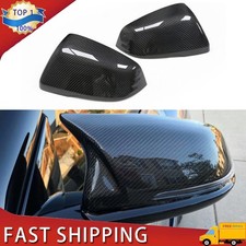 Carbon Fiber Mirror Caps Fits For Toyota Supra A90 20-25 Real Replacement