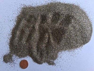 Titanium Flake, -40 + 150 Mesh.  2 lb. lot.  Free Shipping