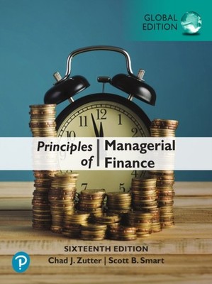 PRINCIPLES OF MANAGERIAL FINANCE GLOBAL by Chad J. Zutter Paperback Self Help