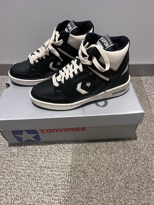 Converse Weapon Mid Shoes Men s 8.5 or Women s 10 Black Natural Ivory A04400C