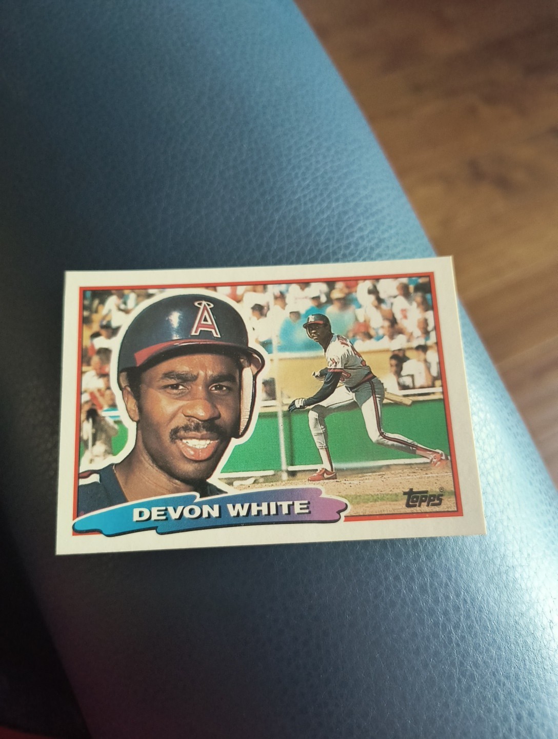 DEVON WHITE 1988 TOPPS BIG CARD #145 FREE SHIPPING