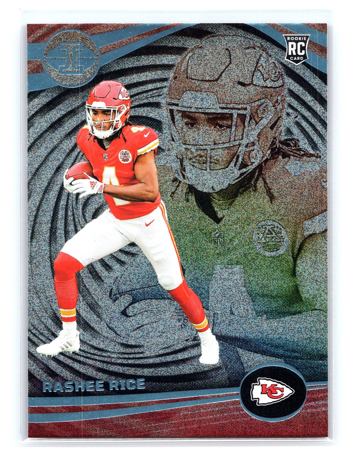 2023 Panini Illusions Rashee Rice #56 Dots Trophy Collection Kansas City Chiefs