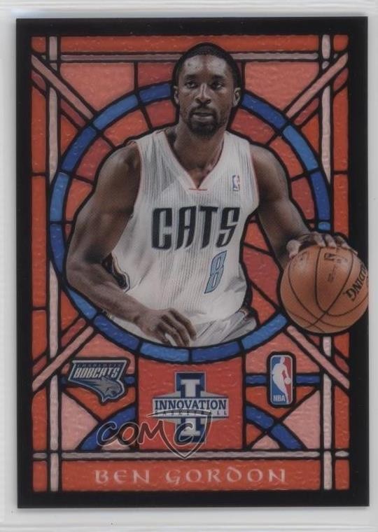 2012-13 Panini Innovation Stained Glass Ben Gordon #44 qc2